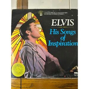 Elvis Presley His Songs of Inspiration Golden Treasury Collectors Edition Vinyl